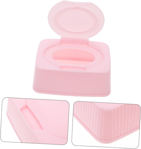 Travel Wet Wipes Storage Box - Flip Holder for Makeup and Nursery