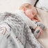 Soarwg Kids Unisex Baby Blankets, Thick Super Soft Comfy Rainbow Blanket for Toddler Nursery Bed