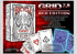 Bicycle Grid 2.0 Red Playing Cards - Poker Size Glows Under Ultraviolet Light