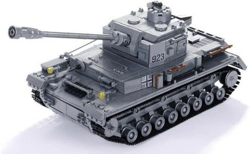 General Jim's Military Brick Building Set - World War 2 German Army F2 Tiger 323 Tank Model Set