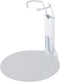 Plymor DSP-20W White Adjustable Action Figure Stand, Fits 3.75 and 4 Inch Action Figures, Waist 0.75 to 1 Inches Wide