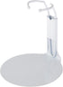Plymor DSP-20W White Adjustable Action Figure Stand, Fits 3.75 and 4 Inch Action Figures, Waist 0.75 to 1 Inches Wide
