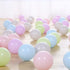 PlayMaty Ball Pit Balls - 2.75 inches Plastic Crush Proof Stress Balls, Phthalate & BPA Free, Pack of 50 with Storage