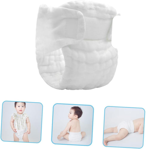 ORFOFE Reusable Cloth Diapers for Newborns - Comfortable & Dry