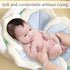 TOFOAN 31" Baby Bath Pad for Infant Bathtub Sink Flower Mat Tub Little Lotus - Petal Soft Supports Lounger Newborn
