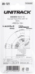Kato 315mm (12 3/8") 15-Degree (4-Piece) USA Model Train Products Unitrack, Radius Curve Track