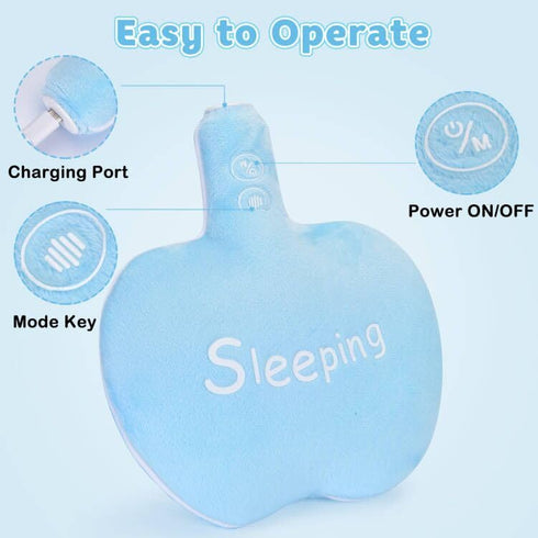 iYeHo Baby Sleep Soother with Gentle Vibration - Portable Vibrating Mattress Pad for Newborn & Infant, Timer, Perfect