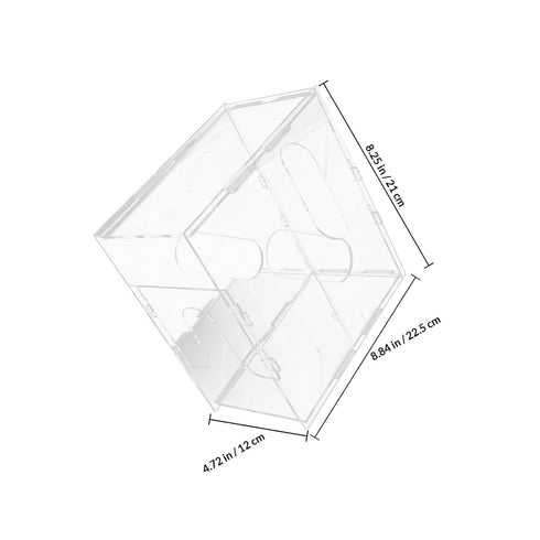 UPKOCH Breastmilk Storage Container Freezer Organizer Acrylic Breast Milk Bag Holder for Nursing Moms Fridge Storage