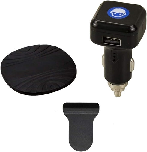 EASYGUARD BAS001 DC12V Baby Car Seat Alarm Reminder Seat pad Alarm System, Baby in Car Reminder Warning with Light