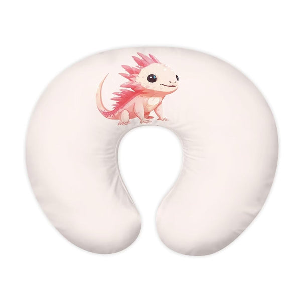 Hechitok Pink Axolotl Nursing Pillow Cover for Infant Snug, Breastfeeding Pillow Slipcover for