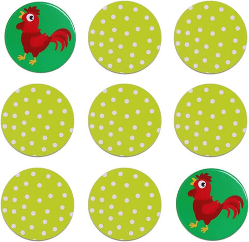 KiDEPOCH Memory Match Game – 16 Matching Pairs, Non Toxic Educational Game for Kids, Toddlers, 3 Years Old
