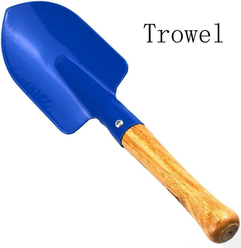 NUA Set 3 3 Garden Tool Pieces of Mini Metal rake Shovel TRO Knife Beach Sandbox (Suitable for Children Over Years Old)
