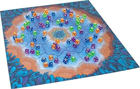 Z-Man Games Noctiluca Board Game - Colorful Dice Game for Kids & Adults, Ages 8+, 1-4 Players, 30 Minute Playtime