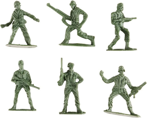 Rhode Island Novelty Classic Toy Soldiers in Assorted Poses, 144 Pieces
