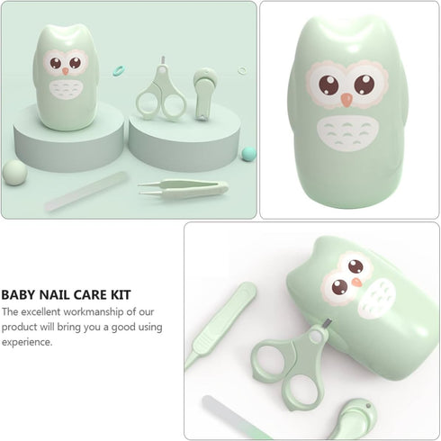 Set Baby Nail Clippers for Newborns Safe Nail Care Kit Baby Tweezers Essential Grooming Tools for Boys and Girls