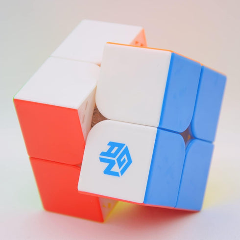 Bukefuno GAN 251 M Leap UV 2x2 Magnetic Cube, Gans Mini Speed Puzzle, Stickerless Magnets