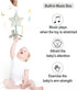Baby Hanging Musical Toy With Music Box, Lullaby Pull Sensory for Babies Boys and Girls, Clip On Infant Pram Pushchair