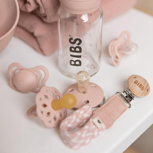 Sand/Vanilla Pacifier Clip for Babies