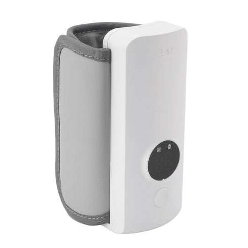 Portable Bottle Warmer On-The-Go Bottle Warmer Abs Pu Milk Bottle Thermal Bag with USB Charging for Portable Baby