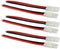 3Pairs Tamiya Battery Connectors Male & Female 14awg 10cm for RC Car Lipo Battery Charging