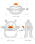 0-6 Teething Toys for Babies Months, Never Drop Silicone Baby Teether, Hand Pacifier for Sucking, Soothing Pain Relief