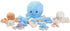 7/16/24/32 Inches, 5 DENTRUN Octopus Stuffed Animals, Giant Octopus Plush Doll Play Toys for Kids Girls Boys Adults