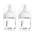 Gulicola Small Glass Baby Bottle for Newborn Breastfeeding Babies, Preemie & Extra