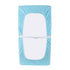 CribMATE 1PC Coral Velvet Nursery Diaper Changing Table Cover Baby Girl Baby Boy Diaper Changing Pad Cover (Blue