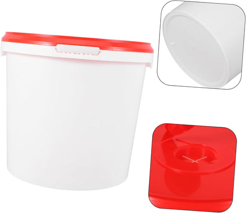 PRETYZOOM Refillable Wipe Dispenser Bucket for Travel Lightweight Plastic Container for Diapers and Wipes Portable