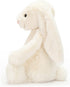 Jellycat Bashful Cream Bunny Stuffed Animal - Large 14 inches, Classic Children's Gift