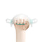 Garkoko Baby Teething Toys, No-Drop Silicone Baby Teether Toy for Babies 3-6