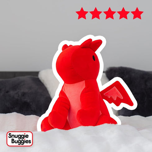 Red Dragon Stuffed Animals - Ultra Soft Plush Cute Stuffed Toy for Girls and Boys