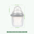 3 160ml /5.4oz 0M+, haakaa Gen. Silicone Baby Bottle Baby Bottles for Newborn BPA-Free Breastfeeding Baby Bottle