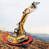 Gemini&Genius 1:50 Scale Diecast Drill Excavator Construction Site Vehicle Toys - Digger and Driller Collectibles