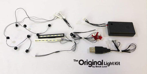 Brick Loot Deluxe LED Light Kit for Lego Land Rover Defender Set 42110 (Lego Set Not Included)