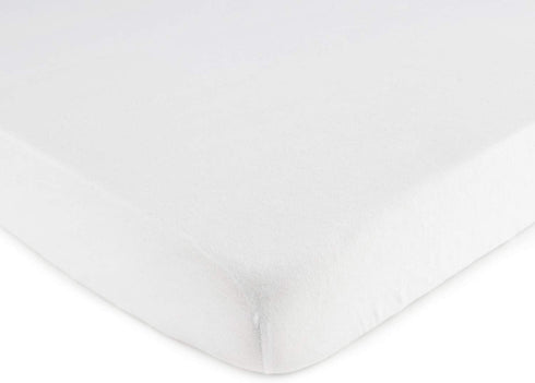 SHEETWORLD.COM SheetWorld Fitted Youth Bed Sheet 33 x 66, 100% Cotton Jersey Organic