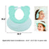Topwon Baby Shampoo Shower Cap, Adjustable Silicone Visor Hat for Toddler, Ears Protection, Green