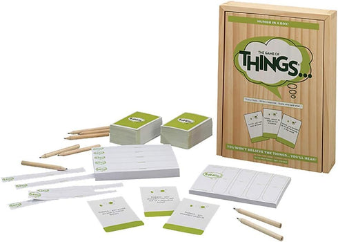Game of THINGS...— Hilarious Party Game — You Won't Believe the THINGS... You Hear — Ages 14+