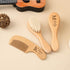 Hainadian Set, Set, Set (1pcs) Custom Wood Brush and Comb Personalized Girls Brush and Comb Engraved Baby Name Gift