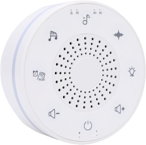 Taruor 30 3 5 Portable White Noise Machine Baby Kids Sleep Sound Machine with Soothing Sounds Timers Memory Function