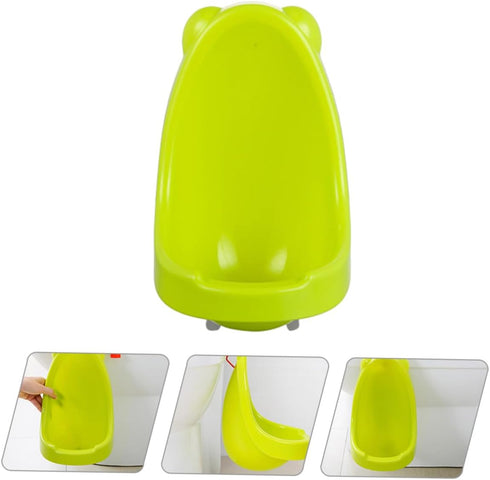 Hanging Urinal for Boys with Cartoon Design Lightweight and Easy to Clean Potty Trainer Space-saving Wall-mounted Pee