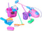 E-TING Miniature Mop Dust Pan, Brush, Broom, Plastic Bucket Doll Housework Cleaning