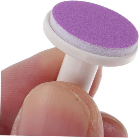 CHICAMPERA 72pcs Trimmer Nail Grinding Heads Electric Nail Replacement Pads Safe and Durable for Newborns and Mixed