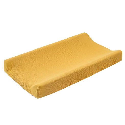 Newborn,32in 16in 5in,Ginger Cotton Changing Pad Cover,Unisex Diaper Change Table Sheet Ultra Soft Diaper Change Table