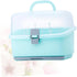 Vaguelly Portable Bottle Storage Box Organizer for Travel Home Pacifiers and Tableware Easy