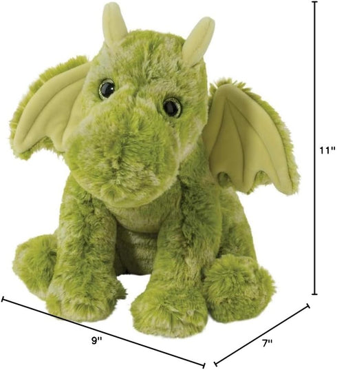 Lucien the Green Dragon Plush Stuffed Animal - Softie Toy