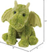 Lucien the Green Dragon Plush Stuffed Animal - Softie Toy