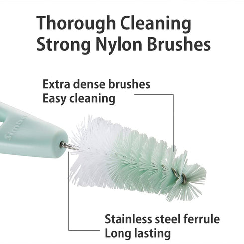 Simba Set 2) Rotary Nipple Brush (Green