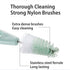 Simba Set 2) Rotary Nipple Brush (Green