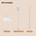 6M+ Pigeon Sippy Straw Conversion Kit for Babies | Soft Silicone Sipper, Weighted Straw & Cleaning Brush | Smooth